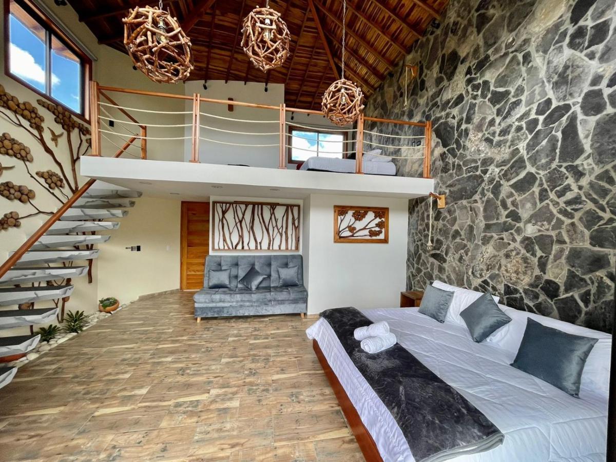 Hotel Campestre Palmas Del Zamorano サン・ヒル エクステリア 写真