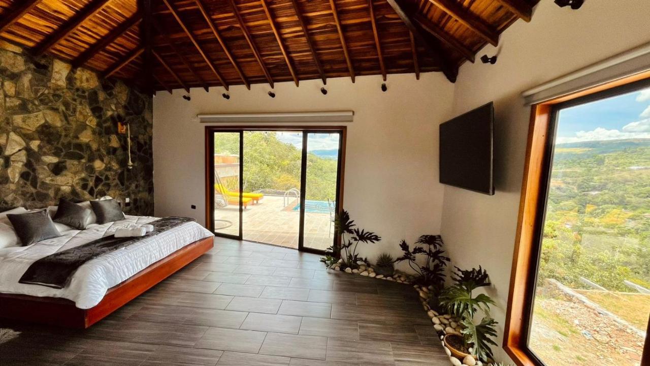 Hotel Campestre Palmas Del Zamorano サン・ヒル エクステリア 写真