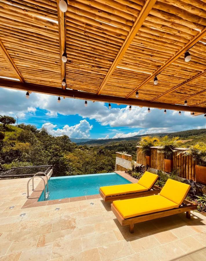 Hotel Campestre Palmas Del Zamorano サン・ヒル エクステリア 写真