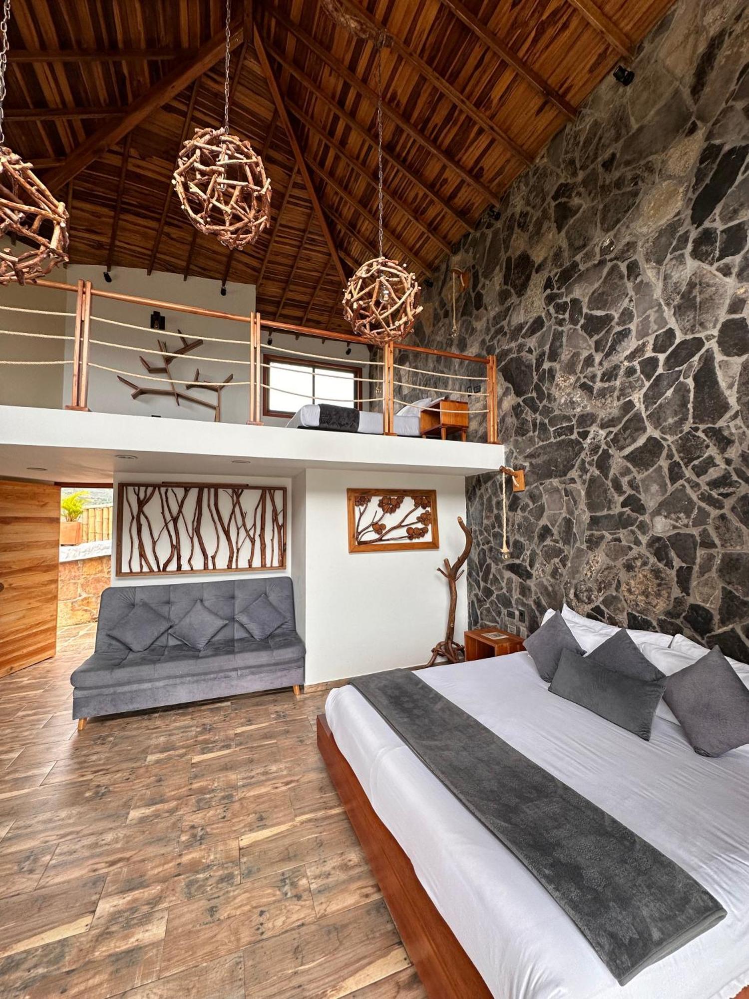 Hotel Campestre Palmas Del Zamorano サン・ヒル エクステリア 写真