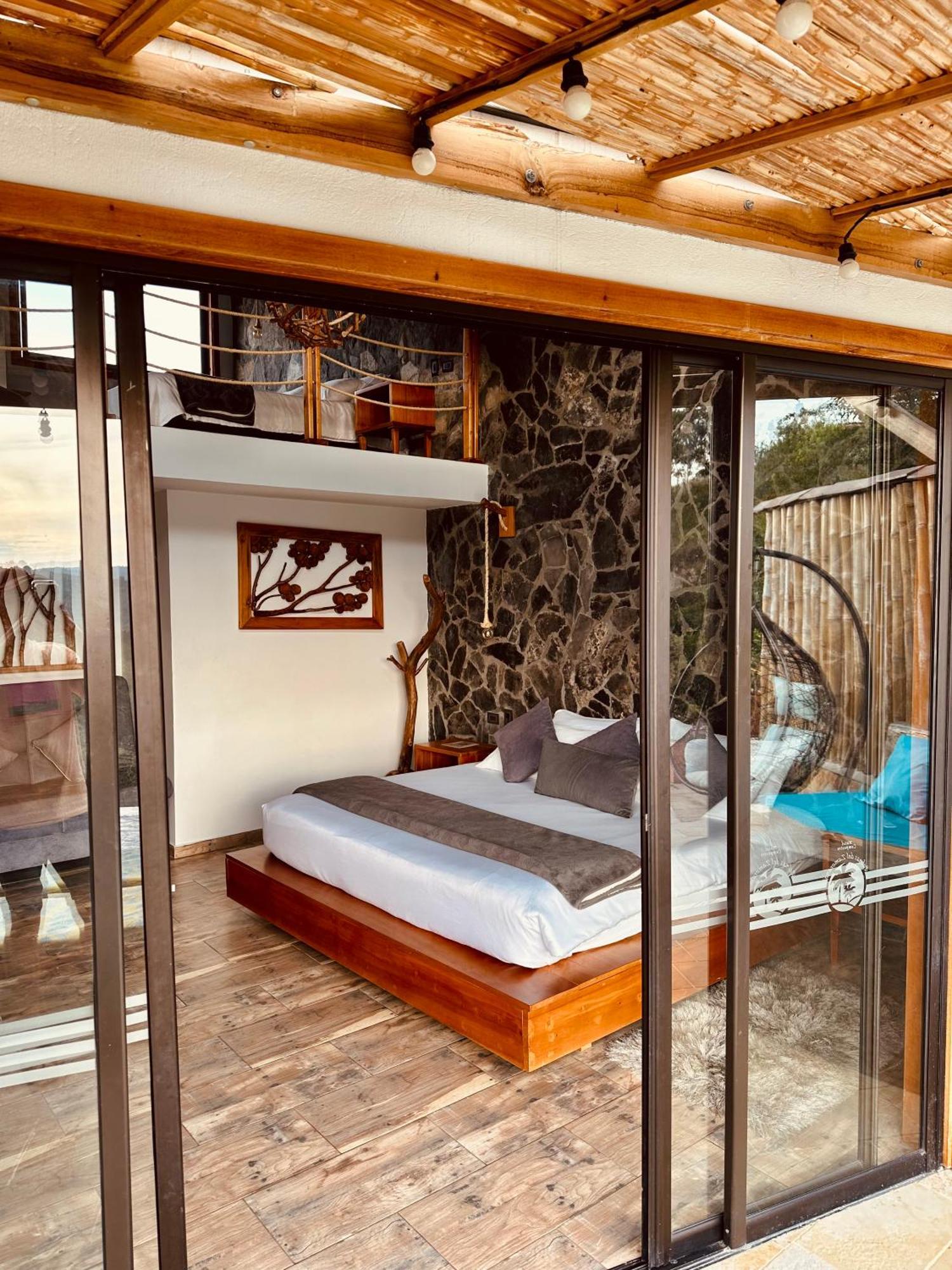 Hotel Campestre Palmas Del Zamorano サン・ヒル エクステリア 写真